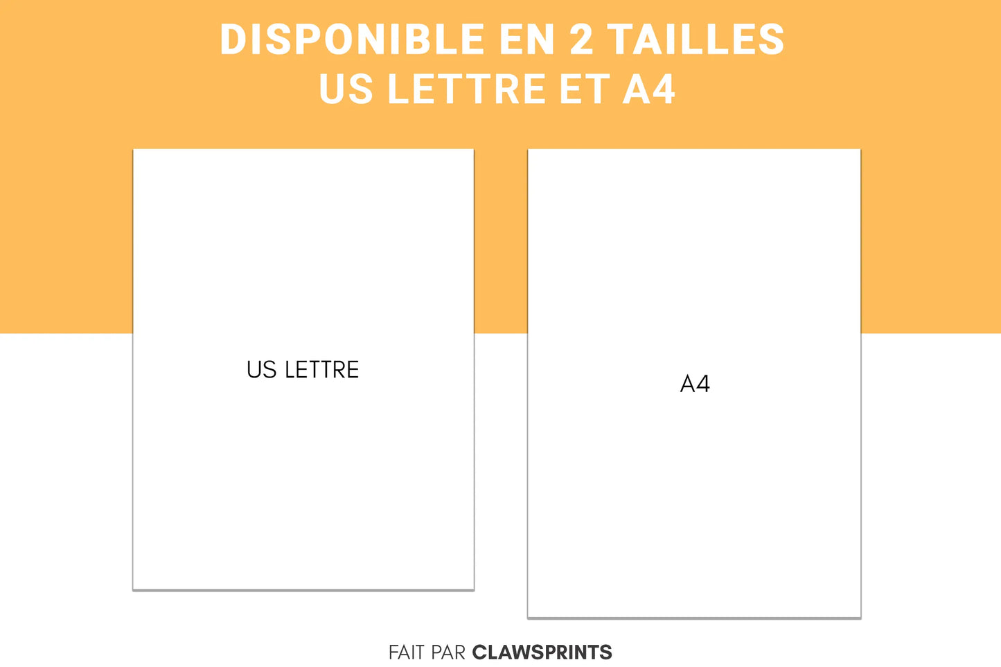 Ma Semaine - Liste de Tâches Hebdomadaires / Liste à Faire en Français , Taille A4 & Lettre US, Téléchargement Instantané PDF - S1